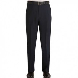 colonial clothing company Men Black Premium Flat Front Dress Pants Sz 36